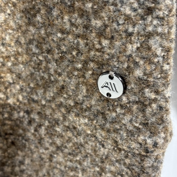 Andrew Marc Womens Fuzzy Knit Crewneck Sweatshirt Long Sleeve Size M Brown NEW - Picture 2 of 9